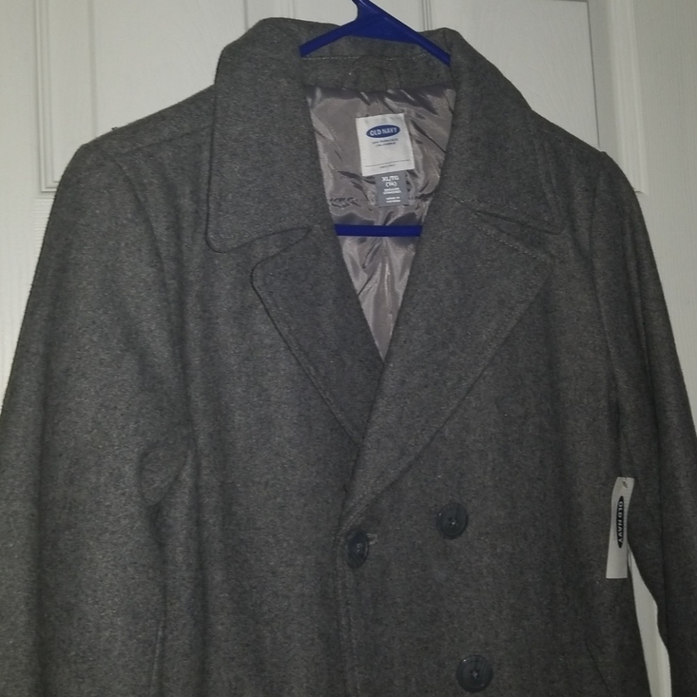 Gray coat